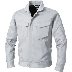 3008-00-22-M [3008-00 長袖ブルゾン シルバーグレー M]
