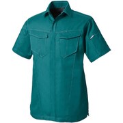 3008-03-205-4L [3008-03 半袖シャツ ケンブリッヂブルー 4L]