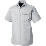 3008-03-22-M [3008-03 半袖シャツ シルバーグレー M]