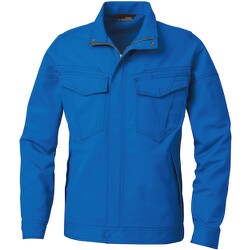 5042-00-203-6L [5042-00 長袖ブルゾン ロイヤルブルー 6L]