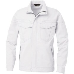 5042-00-22-5L [5042-00 長袖ブルゾン シルバーグレー 5L]