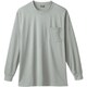 50384-22-4L [50384 長袖Tシャツ（胸ポケット付き） シルバーグレー 4L]