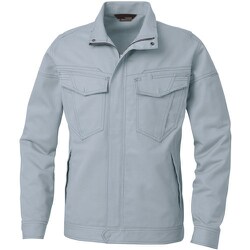 5042-00-7-4L [5042-00 長袖ブルゾン グレー 4L]