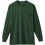 50384-82-S [50384 長袖Tシャツ（胸ポケット付き） アーミー S]