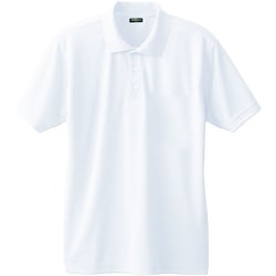 50396-00-3L [50396 半袖ポロシャツ ホワイト 3L]