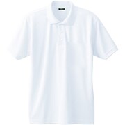 50396-00-4L [50396 半袖ポロシャツ ホワイト 4L]