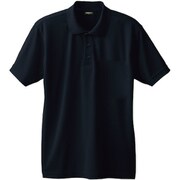 50396-04-L [50396 半袖ポロシャツ ブラック L]