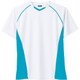 50403-401-3L [50403 半袖Tシャツ ホワイト/ターコイズ 3L]