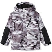 ウィリバードIIIインターチェンジジャケット Whirlibird III Interchange Jacket SB0330 100 White Windblown, Black Lサイズ [スキーウェア ジャケット キッズ]