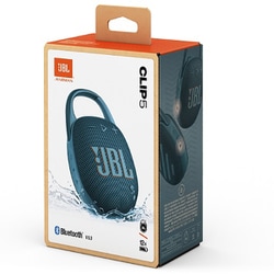 JBL CLIP5 Bluetoothスピーカー　ブルー JBL CLIP 5 ブルー (JBLCLIP5BLU) ワイヤレス スピーカー iPhone