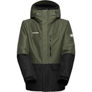 フォールライン HS サーモフーデッド ジャケット AF メン Fall Line HS Thermo Hooded Jacket AF Men 1010-30890 40294 dark marsh-black Lサイズ(日本：XLサイズ) [スキーウェア ジャケット メンズ]