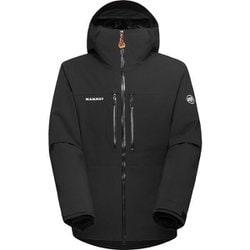 ストーニー ハードシェル サーモ フーデッド ジャケット アジアンフィット Stoney HS Thermo Hooded Jacket AF Men 1010-31030 0001 black Lサイズ(日本：XLサイズ) [スキーウェア ジャケット メンズ]