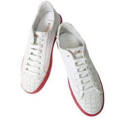 Men’s Low Top Sneaker TOSL （hj-tosl） TOSLWHTRED 43（28cm） hj-toslTOSLWHTREDEUR43