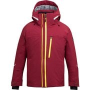Demo Performance 2Line Zipper Jacket PSM24OT00 DEEP RED Sサイズ [スキーウェア ジャケット ユニセックス]