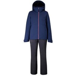 Ski Slope Two-piece スキースロープツーピース / スキーウェア上下セット PSW242P70 NAVY Mサイズ [スキーウェア 上下セット レディース]