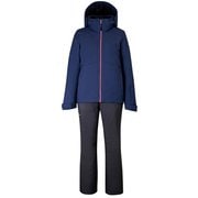 Ski Slope Two-piece スキースロープツーピース / スキーウェア上下セット PSW242P70 NAVY Mサイズ [スキーウェア 上下セット レディース]