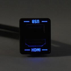 KCU-Y620DA-LED [アルパイン ディスプレイオーディオ用 USB/HDMI接続ユニットLED搭載]