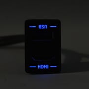 KCU-Y630DA-LED [アルパイン ディスプレイオーディオ用 USB/HDMI接続ユニットLED搭載 小型汎用]