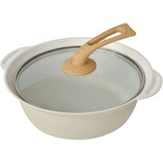 ファーブ IH対応卓上鍋 24cm アイボリー K-10769IV