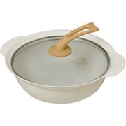 ファーブ IH対応卓上鍋 27cm アイボリー K-10770IV