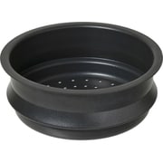 のせるだけで使える 蒸し器 ブラック K-10803