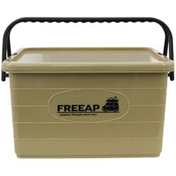 9778SA [FREEAP ハンドルコンテナ サンド フタ付きバックルタイプ]