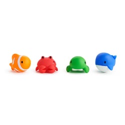 TYMU31205S ぷかぷか水でっぽう 4個 オーシャン [浴室玩具]