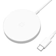 D637 [ワイヤレス充電器 マグセーフ充電器 3WAYワイヤレスチャージケーブル USB TypeC ケーブル ホワイト ケーブル長1m 置くだけ充電 iPhone15/14/13/12シリーズ AirPods 充電可能 最大15W]