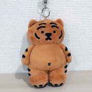 218 MUZIK TIGER ぬいぐるみ S 赤虎 [キャラクターグッズ]