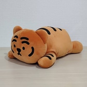 213 MUZIK TIGER はい型ぬいぐるみ 赤虎 [キャラクターグッズ]