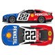 C222365PZTJL 1/64 ジョーイ･ロガーノ #22 SHELL-PENNZOIL スローバック フォード マスタング NASCAR 2023 [ダイキャストミニカー]