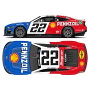 C222365PZTJL 1/64 ジョーイ･ロガーノ #22 SHELL-PENNZOIL スローバック フォード マスタング NASCAR 2023 [ダイキャストミニカー]