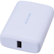 モバイルバッテリー 10000mAh PD対応 20W 入出力(USB Type-C×1) 出力(USB-A×1) PSE適合 C-Cケーブル付属 パープル DE-C46L-10000PU