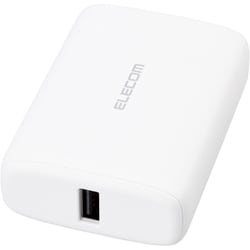 モバイルバッテリー 10000mAh PD対応 20W 入出力（USB Type-C×1） 出力（USB-A×1） PSE適合 C-Cケーブル付属 ホワイト DE-C46L-10000WH