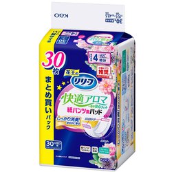 リリーフ 紙パンツ専用パッド快適アロマ一晩中安心フィット 30枚 [大人用おむつ]
