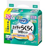 リリーフ パンツタイプ 上げ下げらくらくうす型パンツ 2回分 L 38枚 [大人用おむつ]