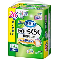 リリーフ パンツタイプ 上げ下げらくらく長時間パンツ 5回分 L-LL 26枚 [大人用おむつ]