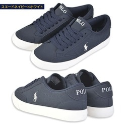 polo-theron4RF103728US55 [POLO RALPH LAUREN THERON IV スエードネイビー×ホワイト US5.5/24.7cm]