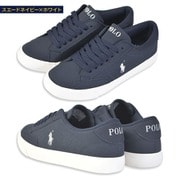 polo-theron4RF103728US5 [POLO RALPH LAUREN THERON IV スエードネイビー×ホワイト US5/24.5cm]