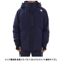 DESCENTE スキーウェア ジャケット ダークナイトネイビー L DESCENTE スキーウェア ジャケット ダークナイトネイビー L