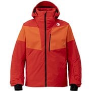 S.I.O INSULATED JACKET DW4FJK55U RDOR エレクトリックレッド×マンダリンオレンジ Sサイズ [スキーウェア ジャケット ユニセックス]