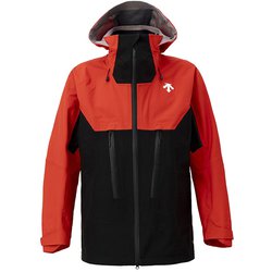 S.I.O 3L HARD SHELL JACKET DW4FWB52M (RDBK)エレクトリックレッド×ブラック Oサイズ [スキーウェア ジャケット メンズ]