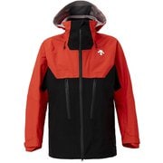 S.I.O 3L HARD SHELL JACKET DW4FWB52M (RDBK)エレクトリックレッド×ブラック Oサイズ [スキーウェア ジャケット メンズ]