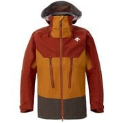 S.I.O 3L HARD SHELL JACKET DW4FWB52M (RDBW)シエナレッド×バークブラウン XOサイズ [スキーウェア ジャケット メンズ]