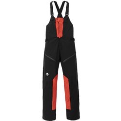 S.I.O INSULATED BIB PANTS DW4FLP53M BKRD エレクトリックレッド×ブラック Sサイズ [スキーウェア パンツ メンズ]