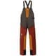 S.I.O INSULATED BIB PANTS DW4FLP53M RDBW エレクトリックレッド×バークブラウン Sサイズ [スキーウェア パンツ メンズ]