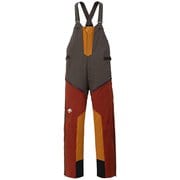 S.I.O INSULATED BIB PANTS DW4FLP53M RDBW エレクトリックレッド×バークブラウン Mサイズ [スキーウェア パンツ メンズ]