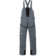 S.I.O INSULATED BIB PANTS DW4FLP53M GY01 ストームウェザーグレー O-80サイズ [スキーウェア パンツ メンズ]