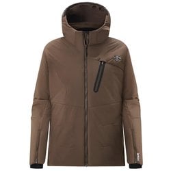 パフィージャケット PUFFY JACKET DWMYGK52D (BBR)バークブラウン Lサイズ [スキーウェア ジャケット メンズ]