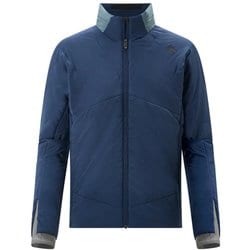 EX COLLECTION ストレッチパフミッドレイヤー STRETCH PUFF MIDLAYER DWMYGK60D BNV ブラッシュドネイビー Oサイズ [スキー ミドルウェア ユニセックス]